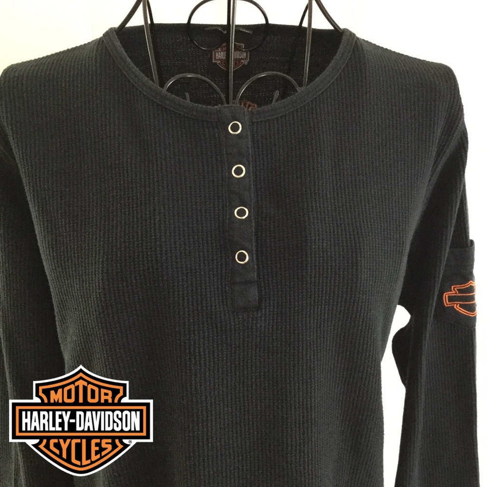 HARLEY DAVIDSON THERMAL HENLEY
